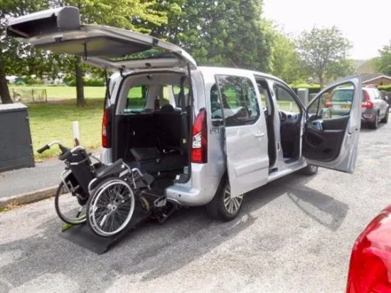 Wheelchair accessible taxi